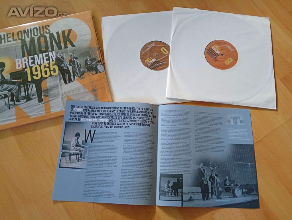 Foto inzerátu Thelonious Monk - Bremen 1965 - 2xLP Album, jazz