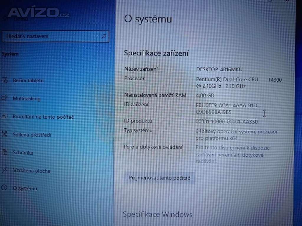 Foto inzerátu Notebook Samsung R530