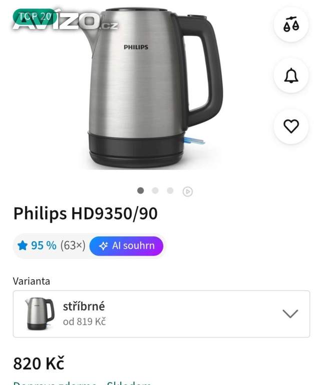 Varná konvice Philips