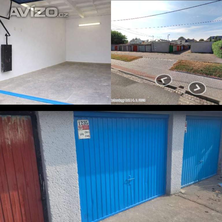 Pronajmu garáž Ostrava Zábřeh/Hrabůvka-Moravská, el. i voda