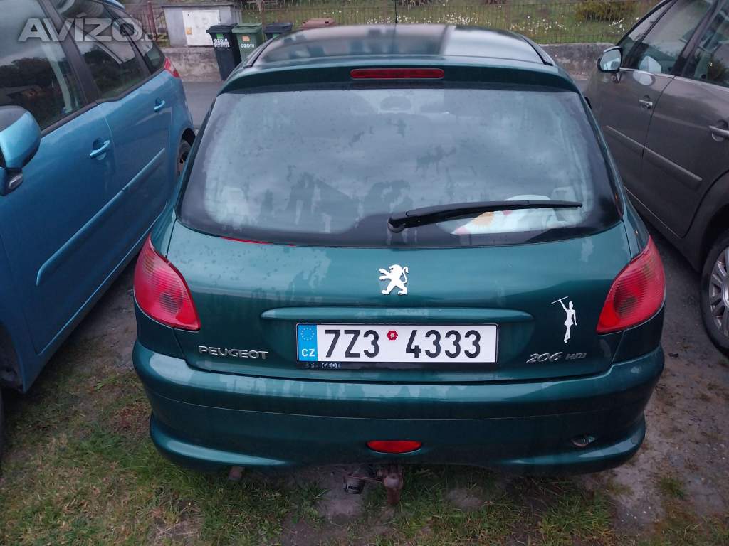 Foto inzerátu Peugeot 206 1.4 HDi 229000 km, klima – úsporný naftový motor