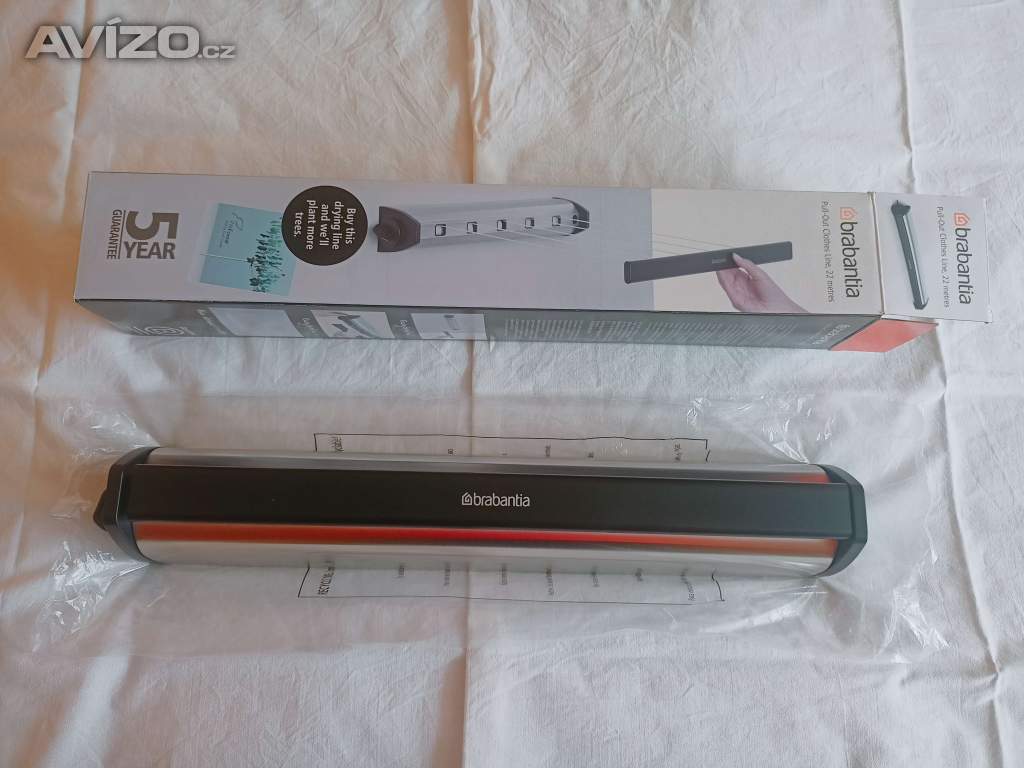 šňůra na prádlo vytahovací  zn. Brabantia