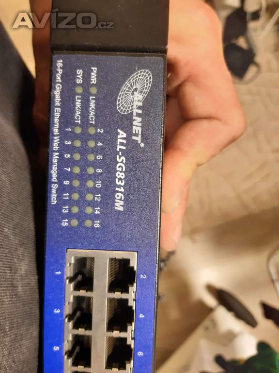 Foto inzerátu Gigabitový switch ALLNET ALL-SG8316M