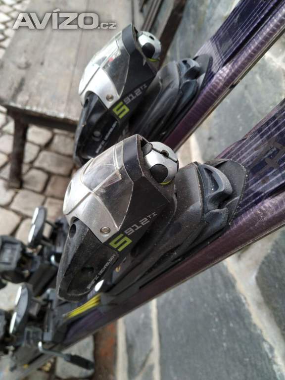 Foto inzerátu sjezdové lyže Salomon Racer 165cm s vázáním