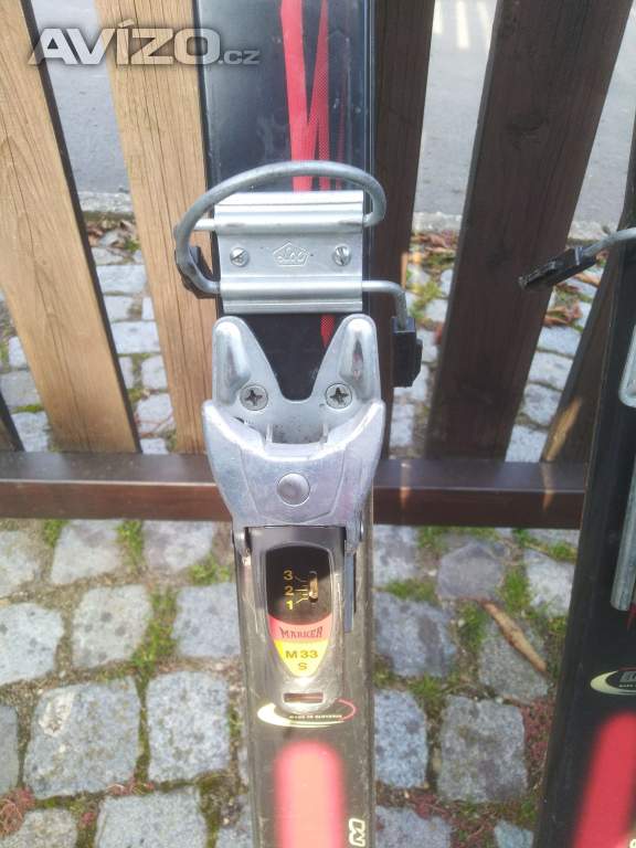 Foto inzerátu sjezdové lyže Elan 178cm s vázáním Marker