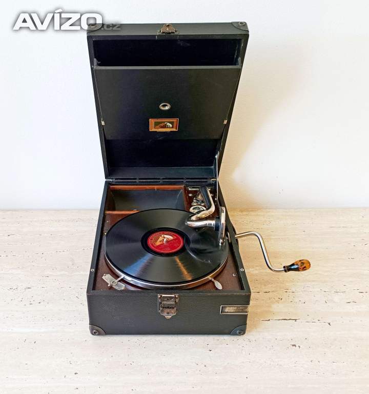 Foto inzerátu Gramofon na kliku His Master’s Voice Model HMV 101