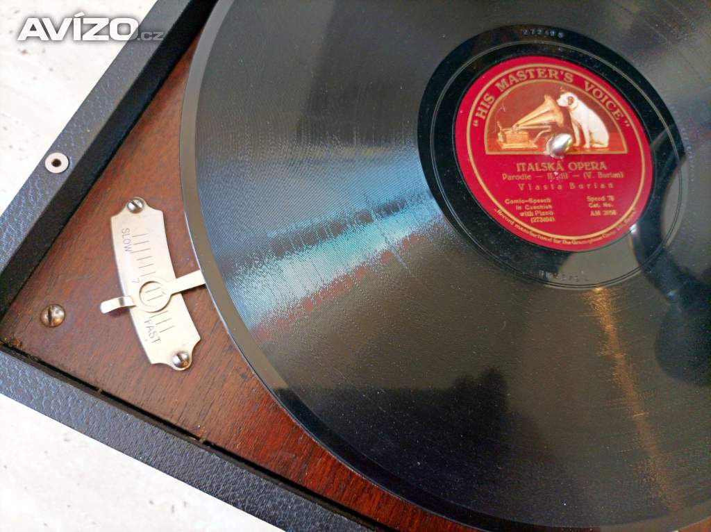 Foto inzerátu Gramofon na kliku His Master’s Voice Model HMV 101