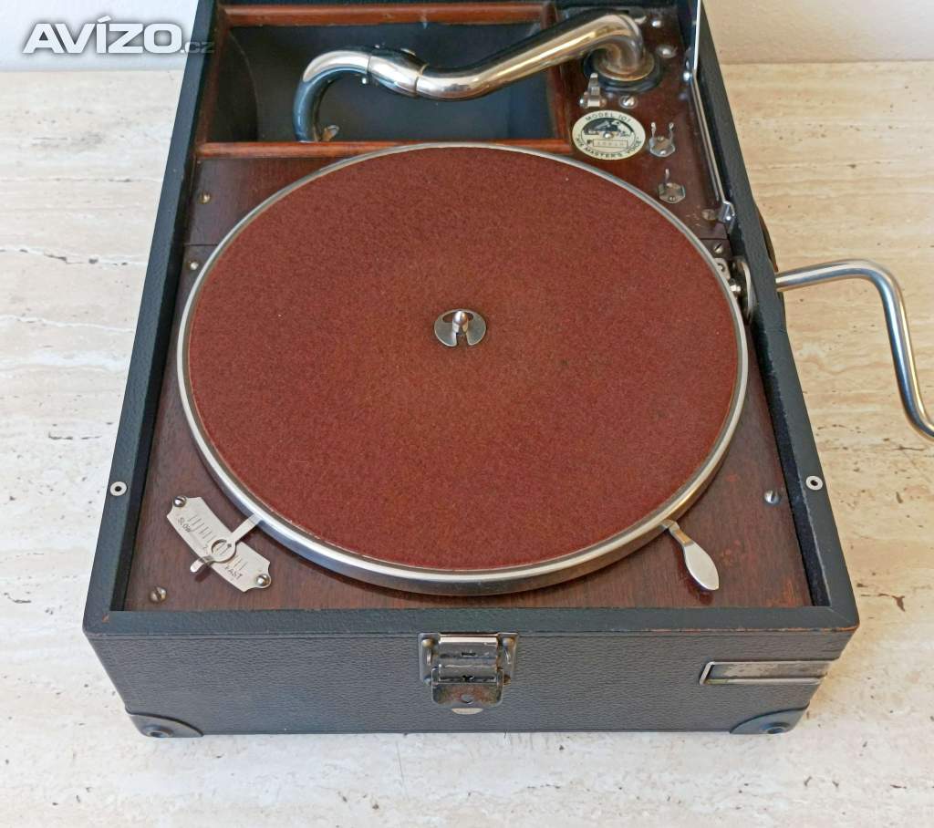 Foto inzerátu Gramofon na kliku His Master’s Voice Model HMV 101