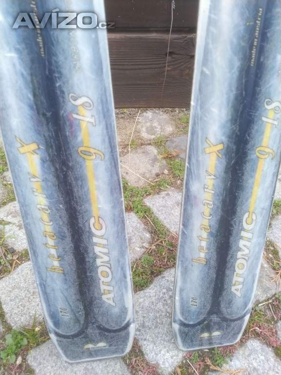 Foto inzerátu Atomic BetaCarv 170 - sjezdové lyže s vázáním