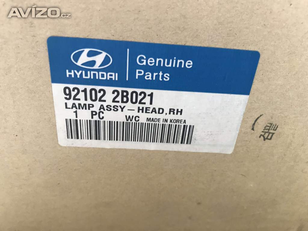 Foto inzerátu Pravý přední světlomet 921022B021 Hyundai Santa Fe