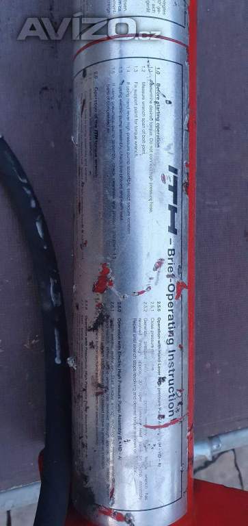 Foto inzerátu Hydraulická pumpa s ventilem a jednočinnou pístnicí