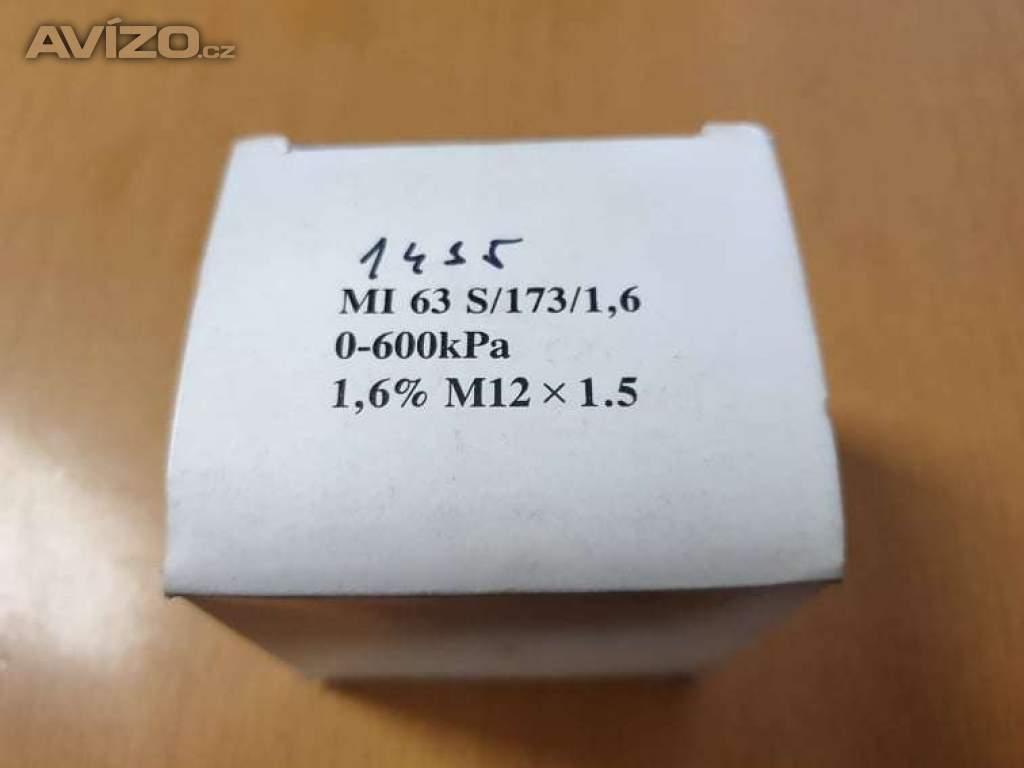 Foto inzerátu Nové manometry – glycerinové a další varianty