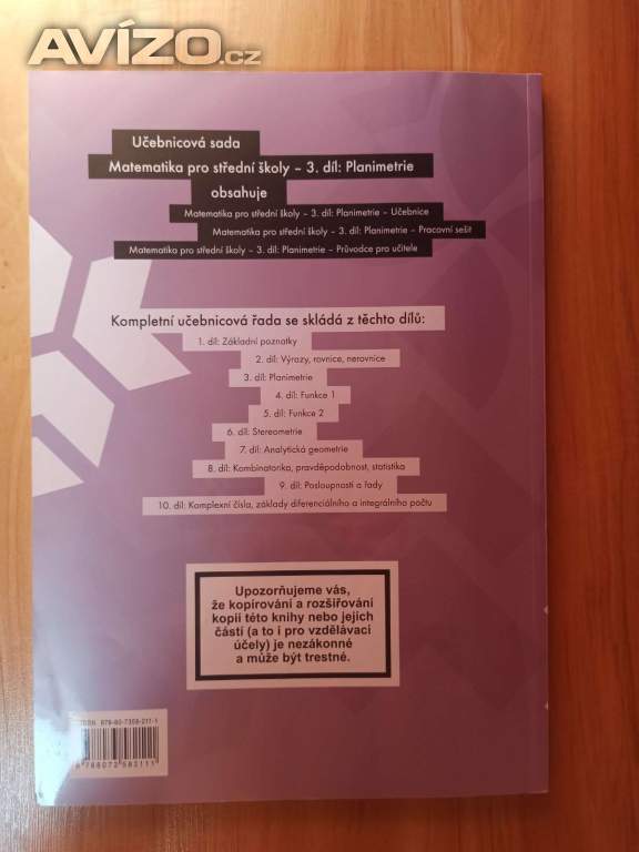 Foto inzerátu Učebnice pro střední školy 