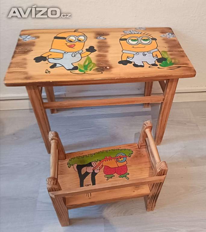 Foto inzerátu Stolek a židle 
