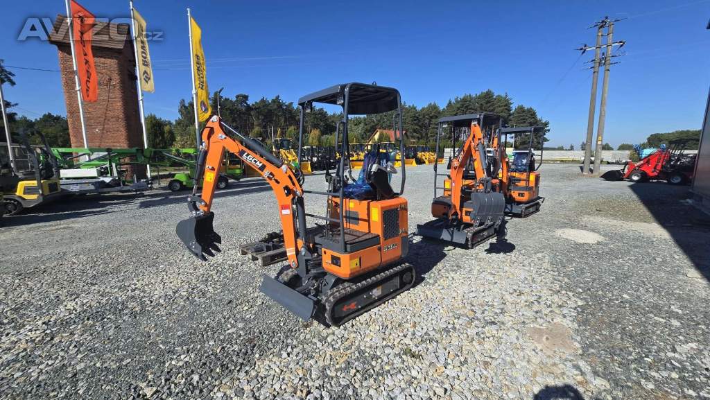 Minibagr LGCM LG12A 1,1 t Kubota +3 lžíce 20/40/80