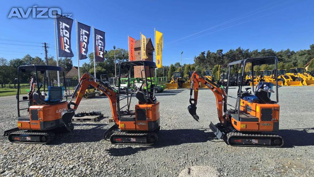 Foto inzerátu Minibagr LGCM LG12A 1,1 t Kubota +3 lžíce 20/40/80