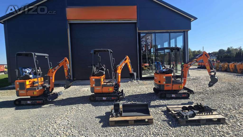 Foto inzerátu Minibagr LGCM LG12A 1,1 t Kubota +3 lžíce 20/40/80