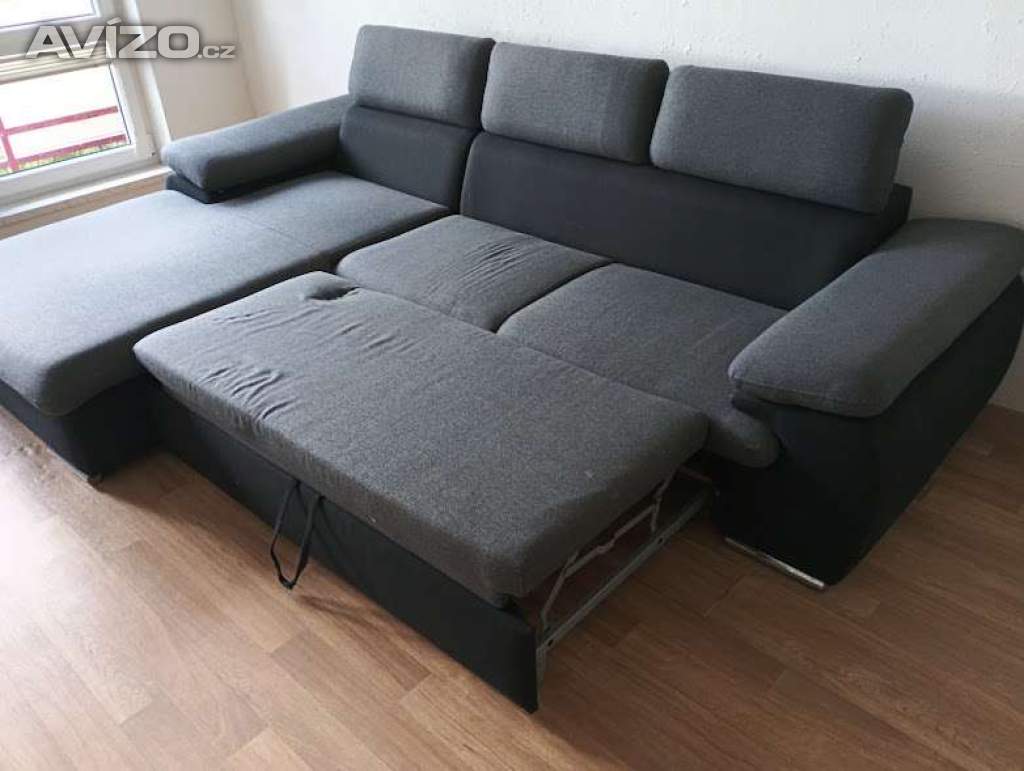 Foto inzerátu Prodám rozkl.sedačku s úložným prostorem+skřínky