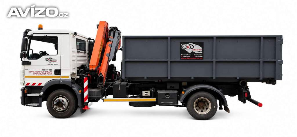 Nákladní vozidlo s hydraulickou rukou 