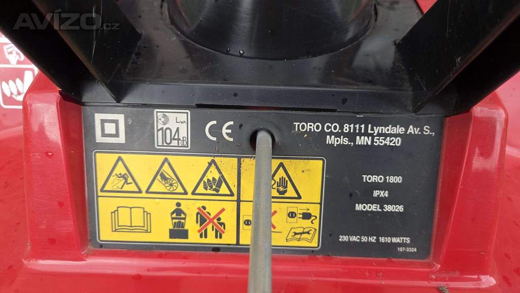 Foto inzerátu Prodám elektrickou sněhovou frézu