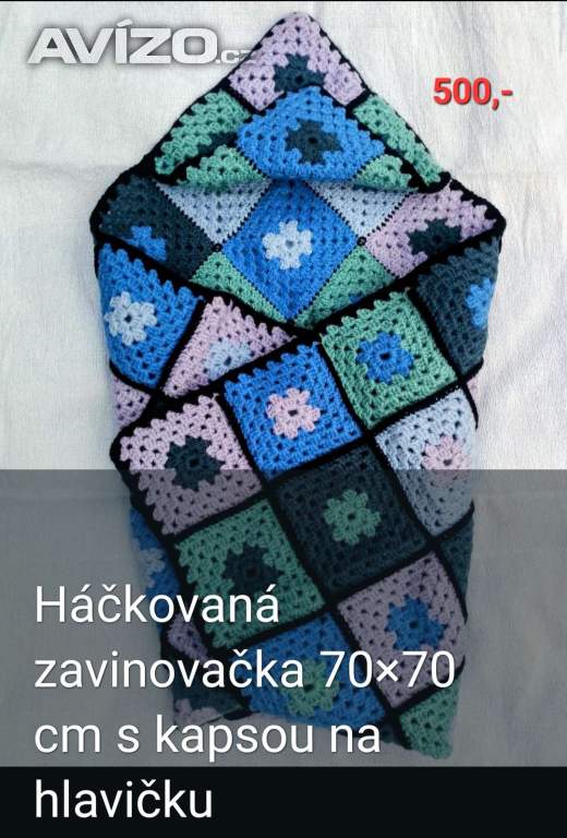 Foto inzerátu Zavinovačky háčkované 