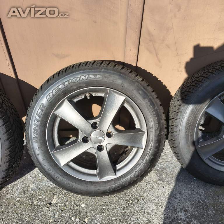 Foto inzerátu Alu kola,pneu Dunlop zimni,185/60 R15  