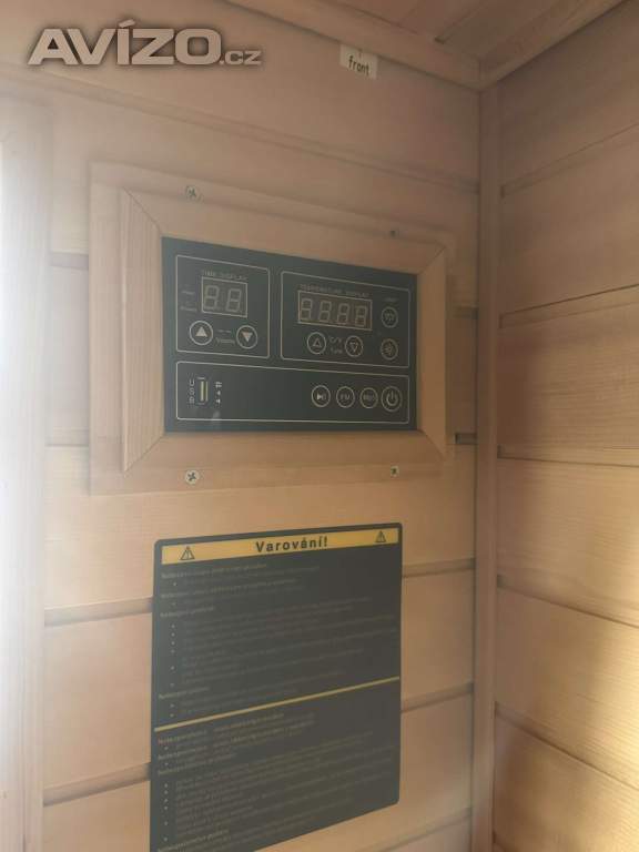 Foto inzerátu Infrasauna pro 2 osoby – stav jako nová 
