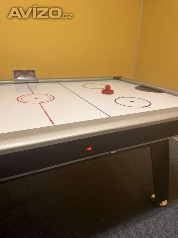 Foto inzerátu Velký vzdušný hokej AIR HOCKEY 210 cm – elektronické počítadlo + příslušenství