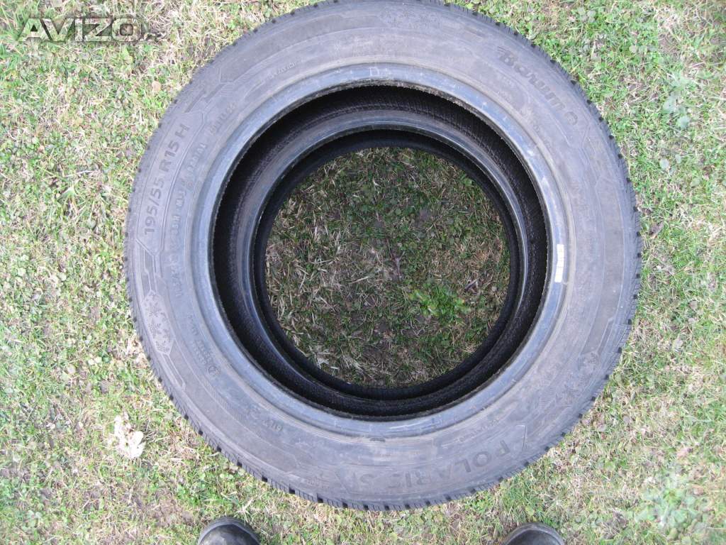 Foto inzerátu PRODÁM ZIMNÍ PNEU 195/55R15 BARUM POLARIS5 85H 2x 
