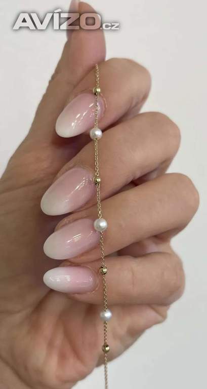 Foto inzerátu Elegantný zlatý náramok zo 14k zlata - Korai