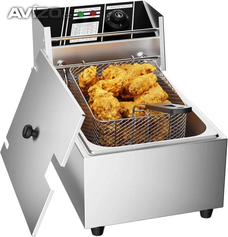 Elektrická fritéza Kiseely 2500W 6L