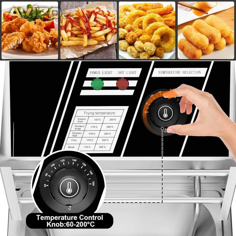 Foto inzerátu Elektrická fritéza Kiseely 2500W 6L