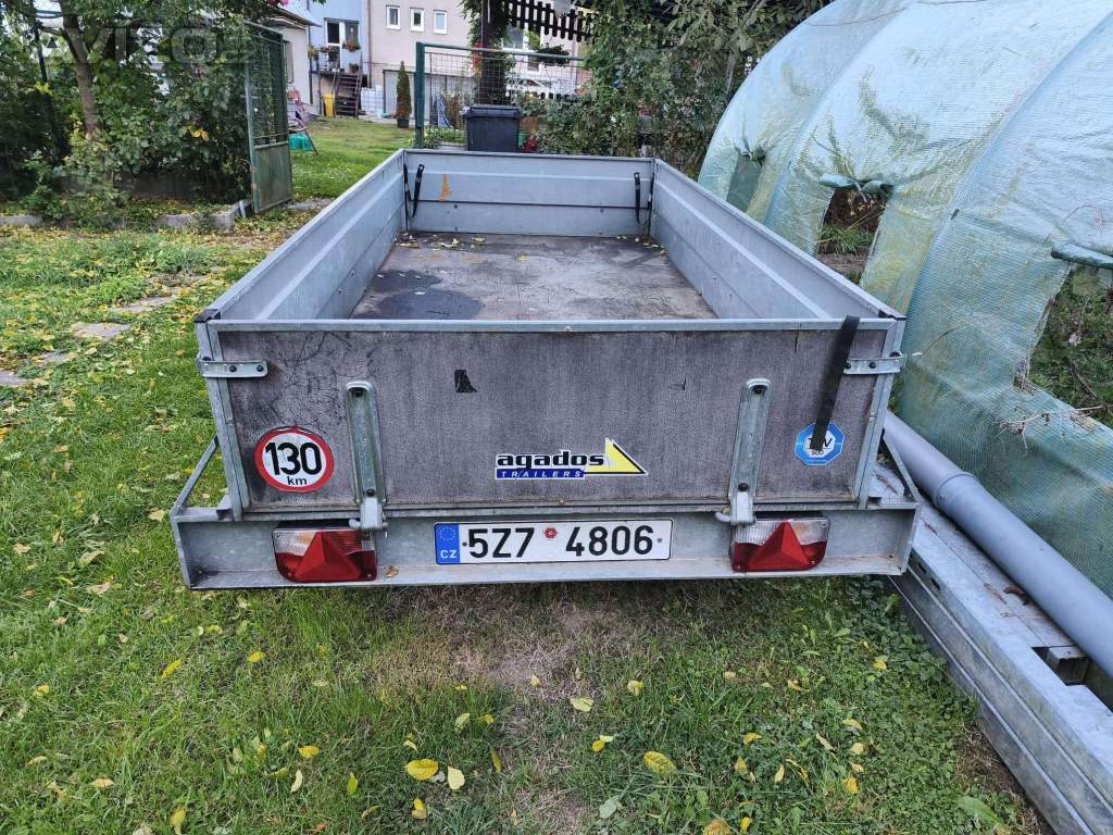 Foto inzerátu Sklápěcí nákladní přívěs AGADOS NP 26 – 750 kg