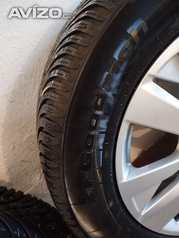 Foto inzerátu Sada AL disků + zimní pneu Peugeot, Citroen, Opel. DS