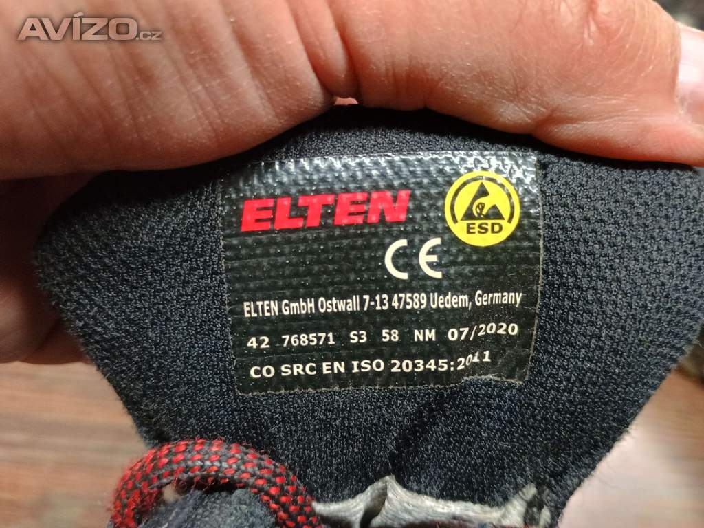 Foto inzerátu 270 - pracovní boty Elten, velikost 42