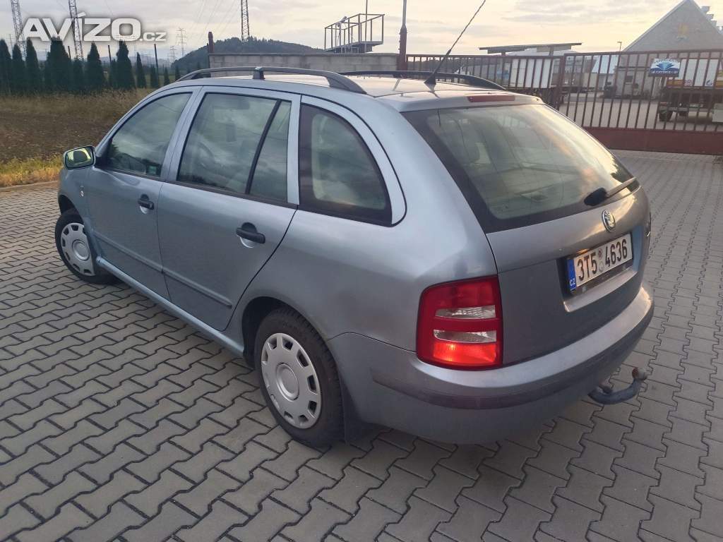 Škoda Fabia kombi 1.4 16V 74 kW, dobrý stav i vzhled 