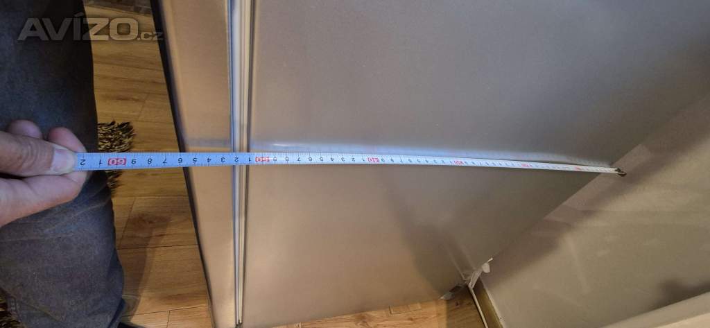 Foto inzerátu Kombinovaná úzká lednice Beko CSA29023 silver
