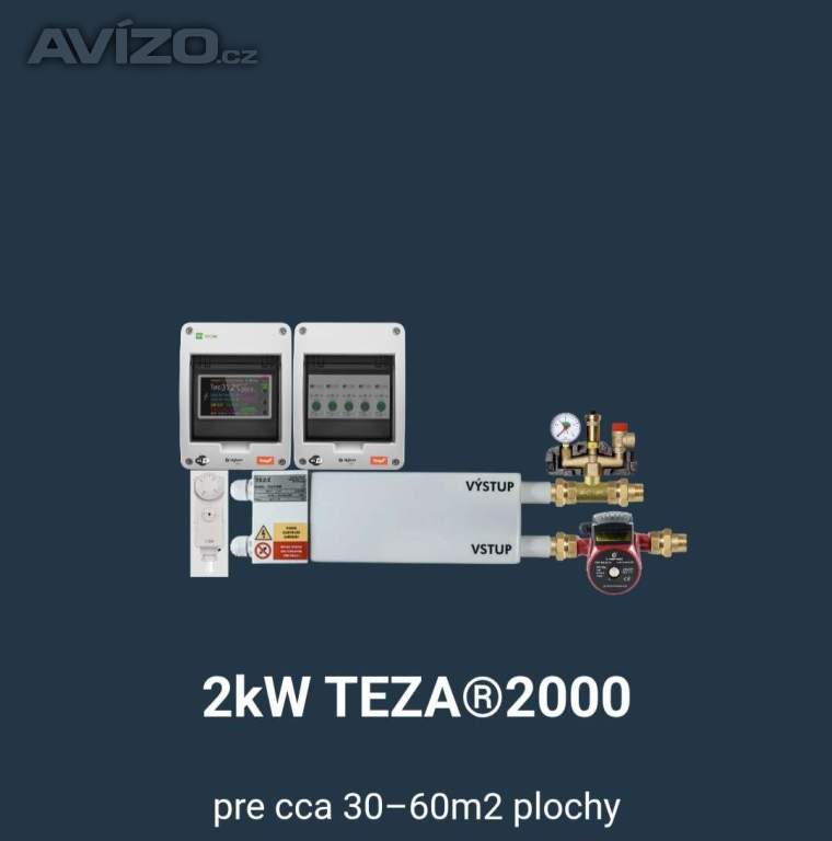 Foto inzerátu ELEKTROKOTEL MINI  2kW, 60m2 AKCE NA ŘÍJEN -51%