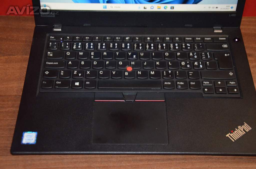 Foto inzerátu Lenovo ThinkPad L480 i5/12GB/SSD 128GB/dotyk