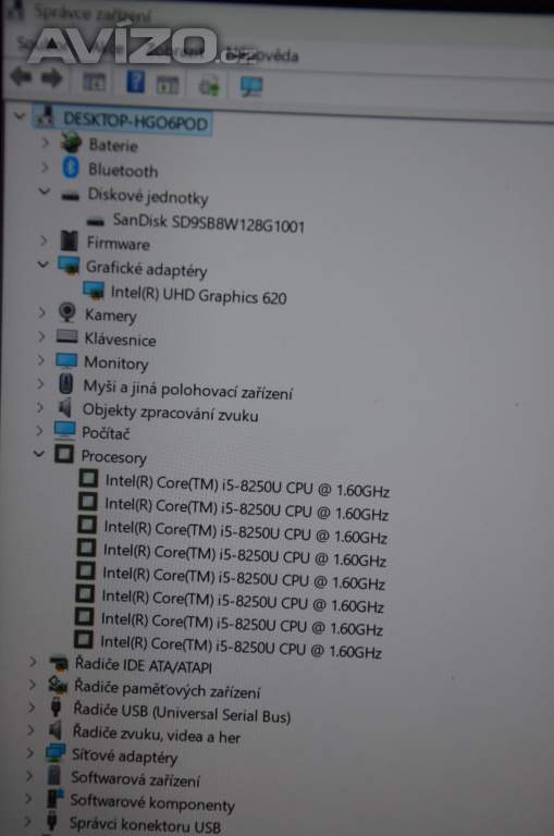 Foto inzerátu Lenovo ThinkPad L480 i5/12GB/SSD 128GB/dotyk