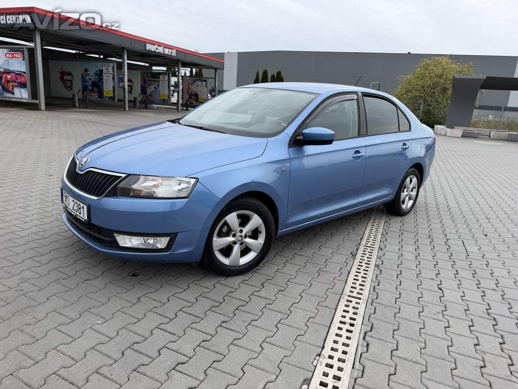 Škoda Rapid 1.2 TSI, naj. 40 000 k, ČR, 1. maj.