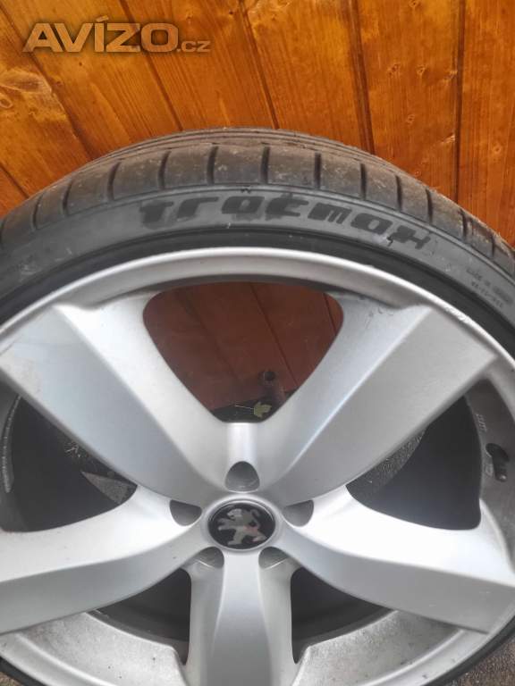 Foto inzerátu Prodám Alu kola DEZENT 20 5x108 s letními pneu 245/30 R20 