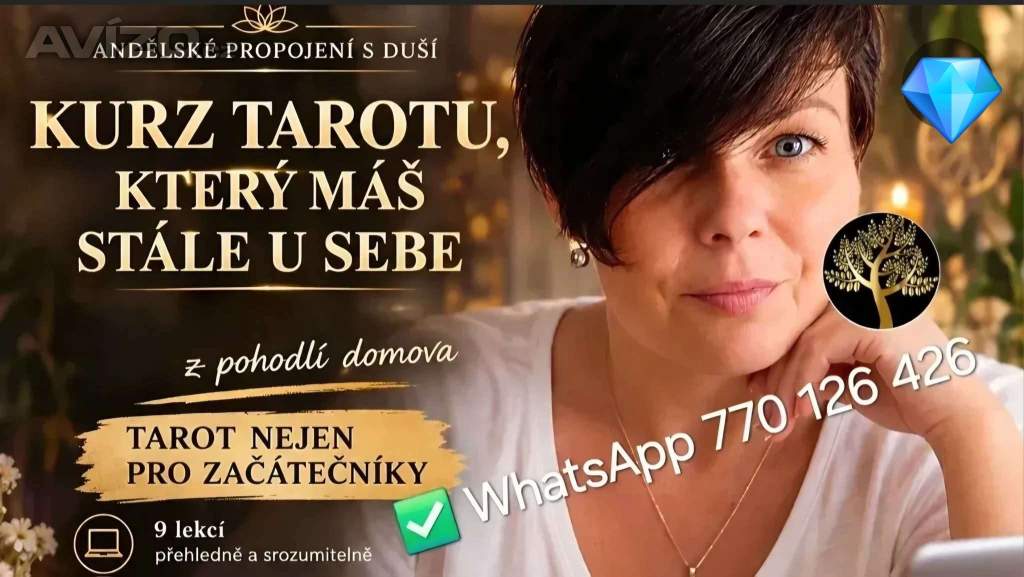 KURZ TAROTU Z POHODLÍ DOMOVA ?
