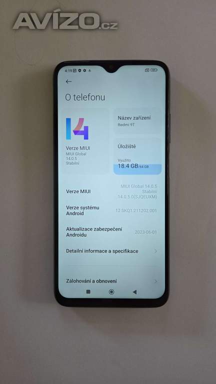 Foto inzerátu Xiaomi Redmi 9T 4Gb/64Gb