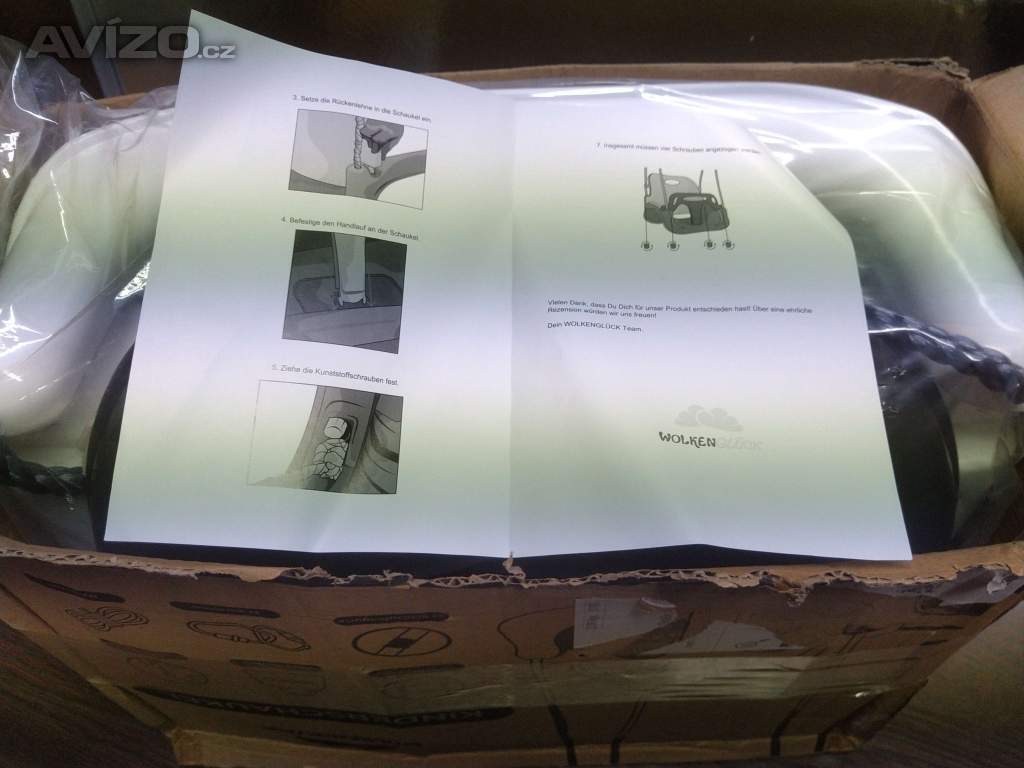 Foto inzerátu 307 - nová plastová houpačka