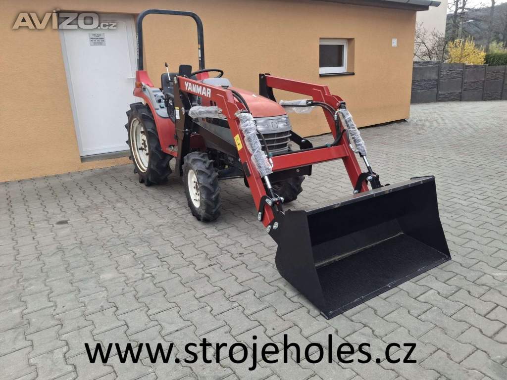 Malotraktor Yanmar AF17 s nakladačem 17 HP, 4x4