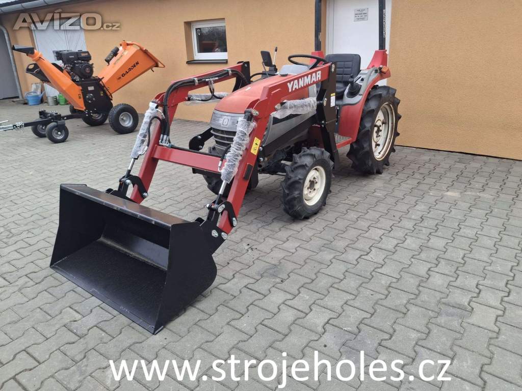 Foto inzerátu Malotraktor Yanmar AF17 s nakladačem 17 HP, 4x4