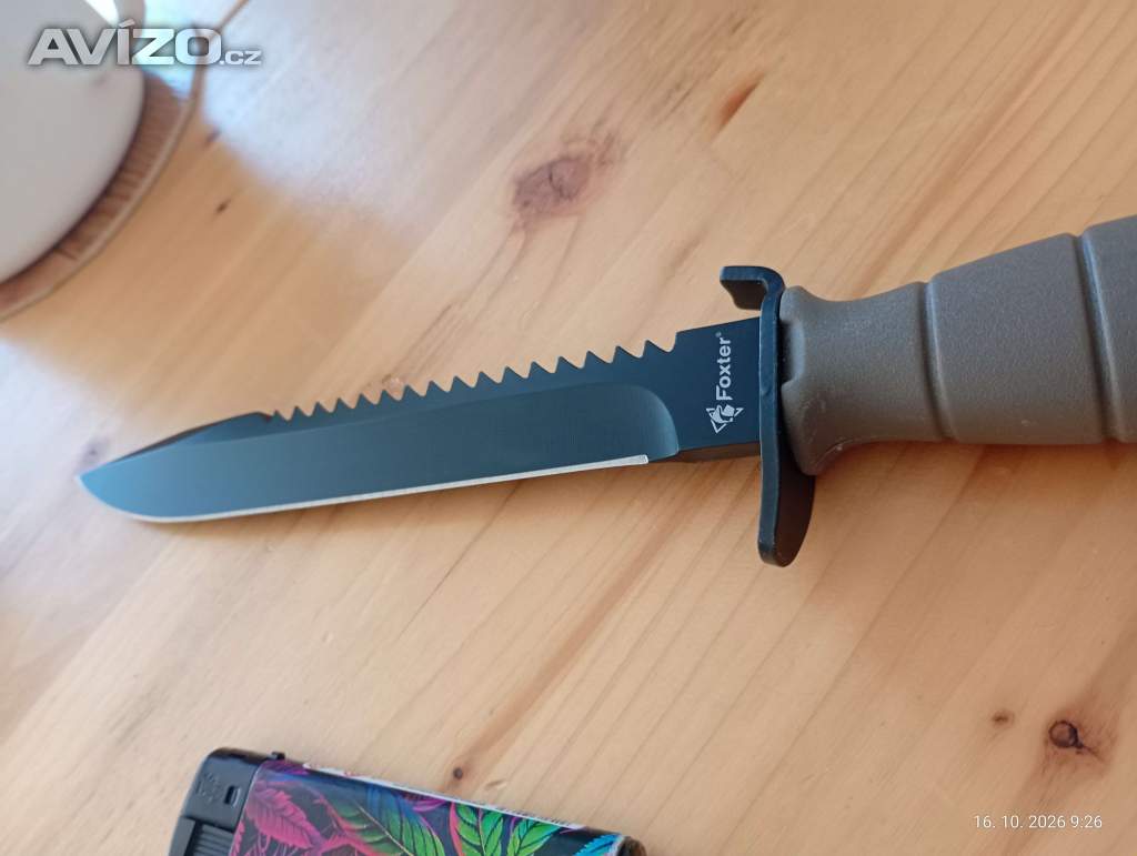 Foto inzerátu NŮŽ BAJONET -29 CM POUZDRO GLOCK