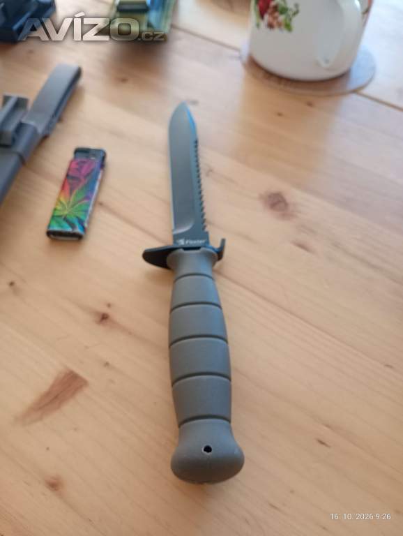 Foto inzerátu NŮŽ BAJONET -29 CM POUZDRO GLOCK
