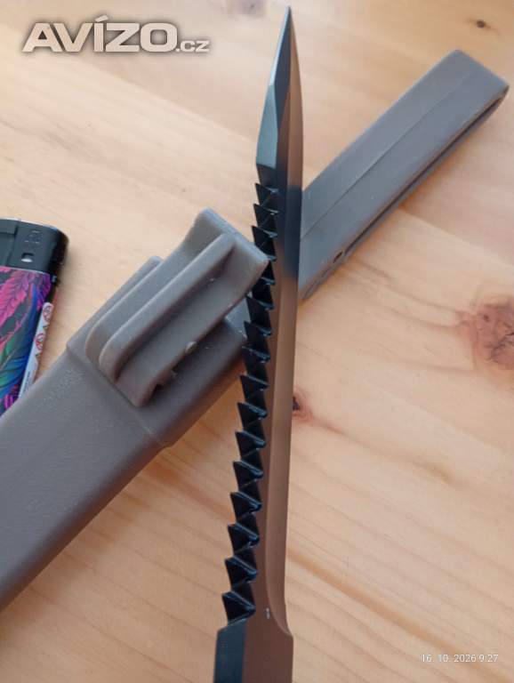 Foto inzerátu NŮŽ BAJONET -29 CM POUZDRO GLOCK
